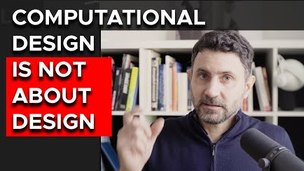 Computational Design Is NOT About Design